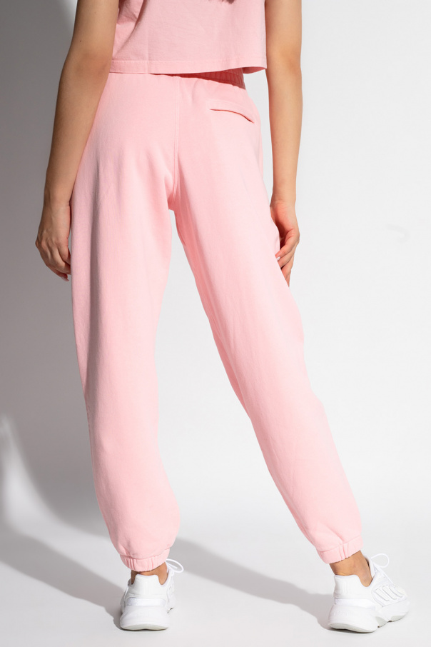 IetpShops GB - Pink Sweatpants with logo T by Alexander Wang 